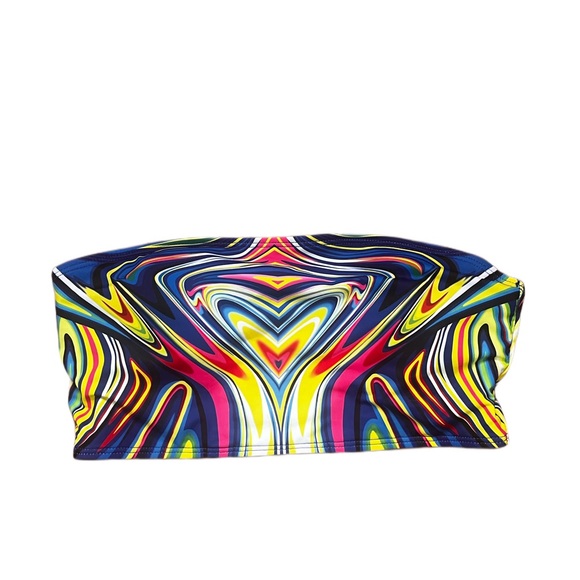 SHEIN Fluid Pattern Bikini Set - Picture 3 of 7